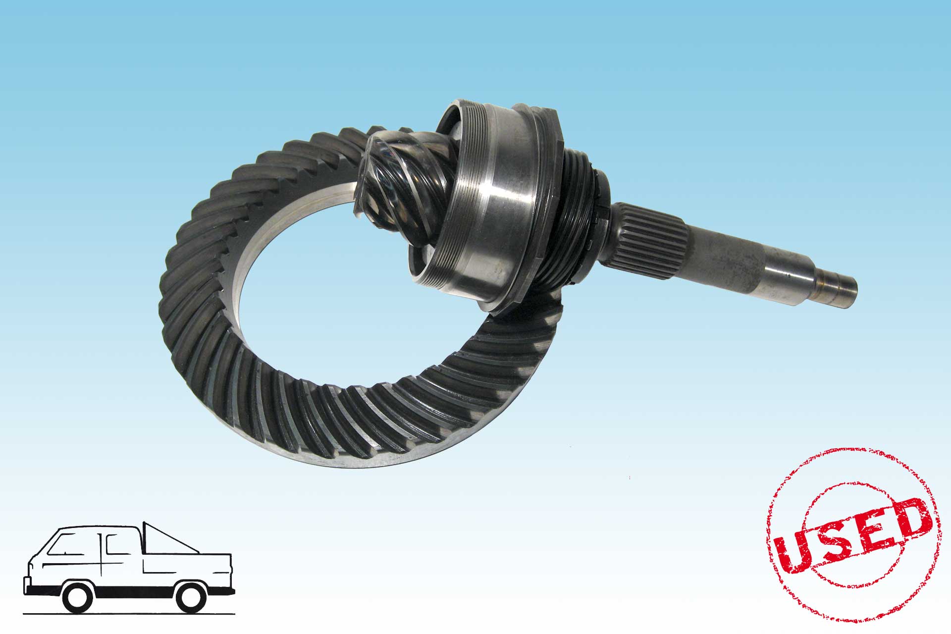 Ring and Pinion kit Bus Vanagon front Differntial 34:7