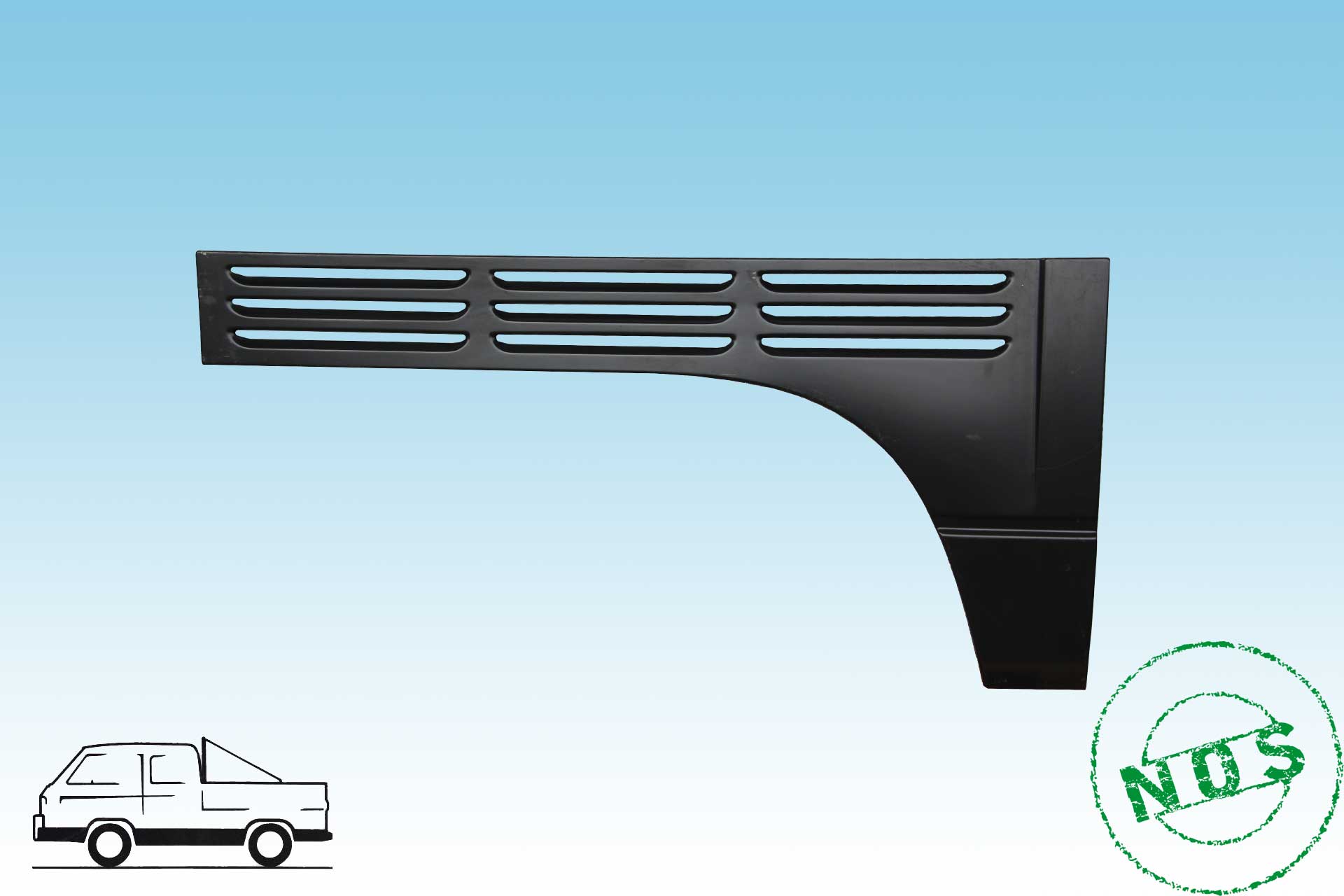 Seitenwand rechts T3 Doka / Pritsche luftgekühlt